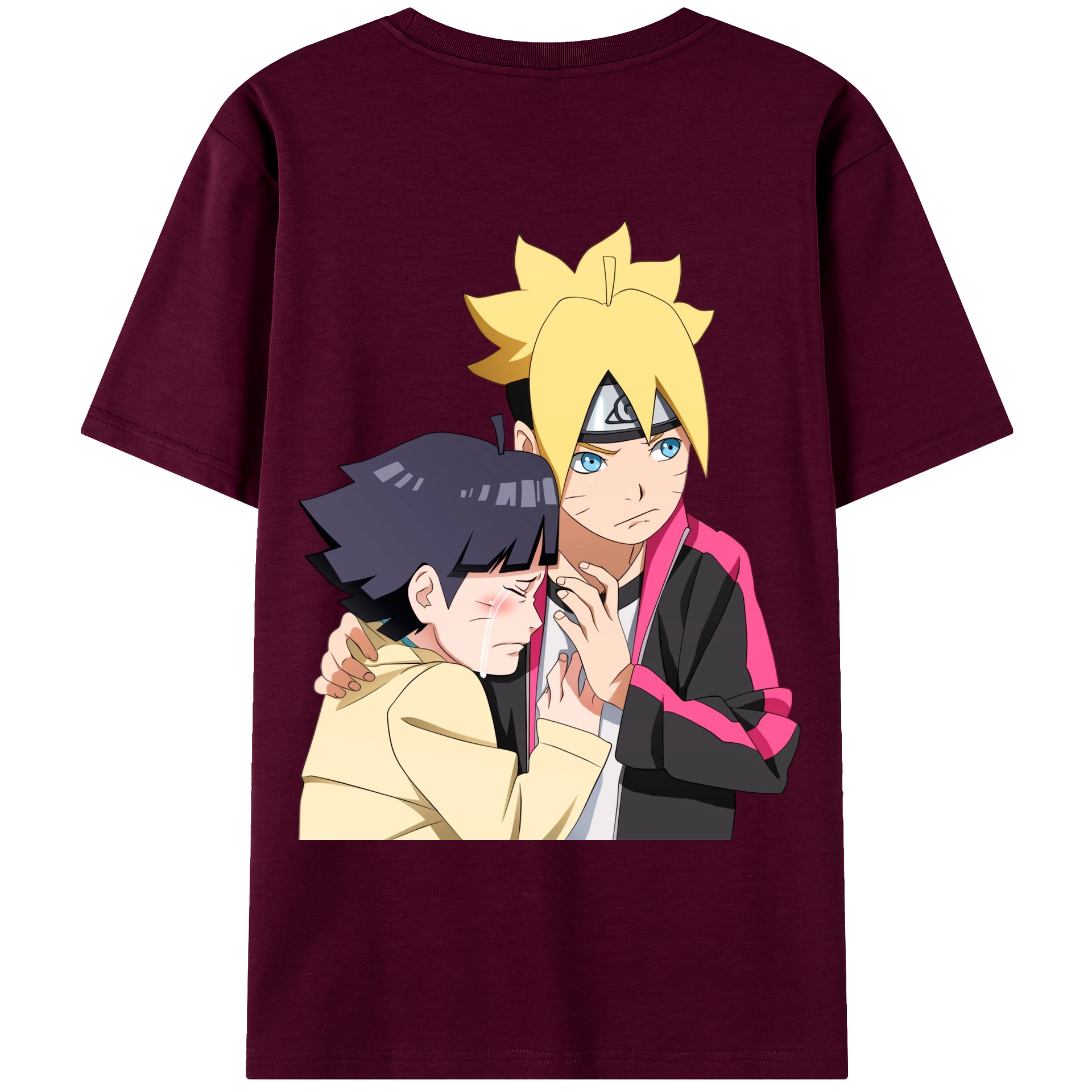 （画像用） NARUTO -ナルト- うずまき ボルト Uzumaki Boruto レディース半袖Tシャツ(バックプリント)